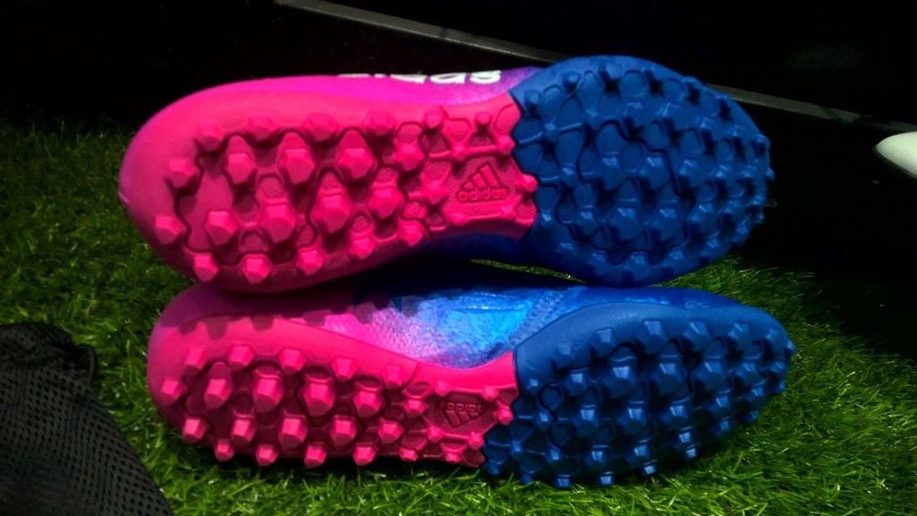 Adidas X Tango 16+ Purechaos TF- Blue/ White/ Shock Pink S82083