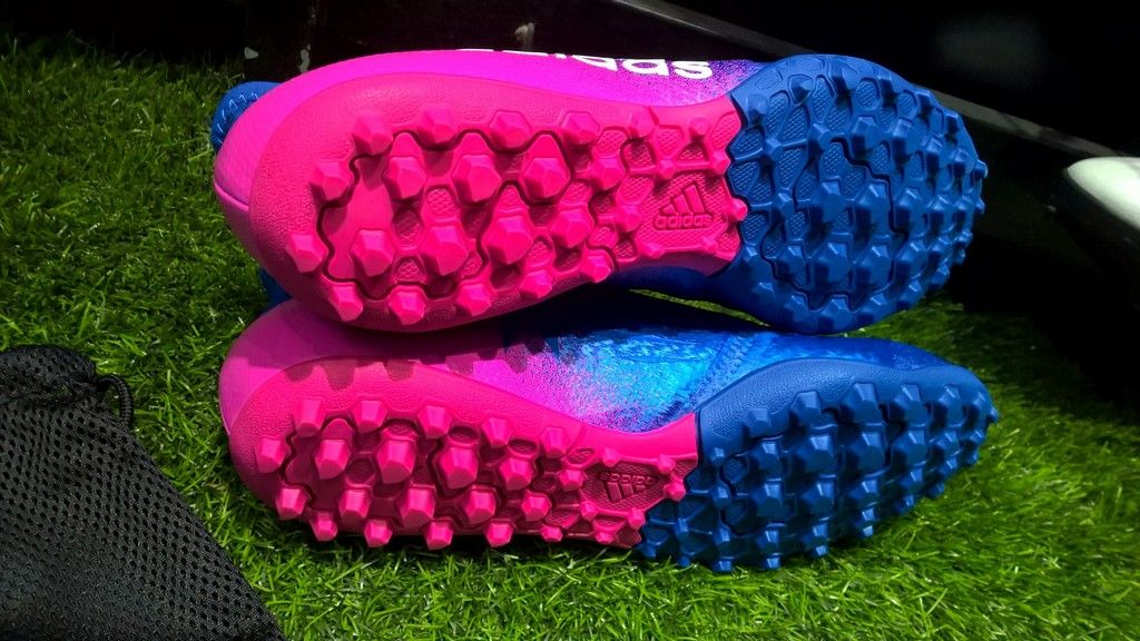 Adidas X Tango 16+ Purechaos TF- Blue/ White/ Shock Pink S82083