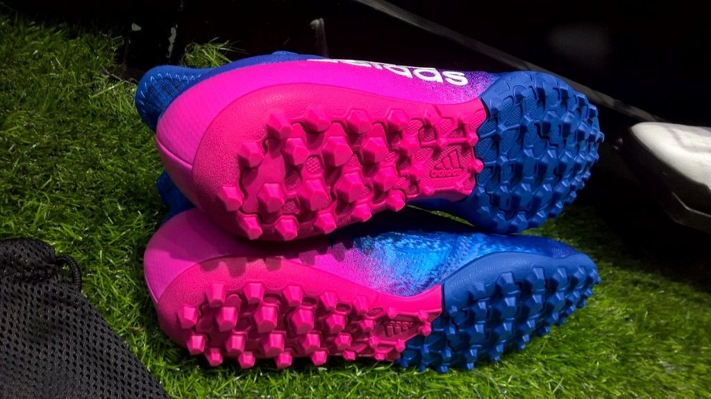 Adidas X Tango 16+ Purechaos TF- Blue/ White/ Shock Pink S82083