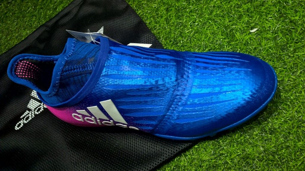 Adidas X Tango 16+ Purechaos TF- Blue/ White/ Shock Pink S82083