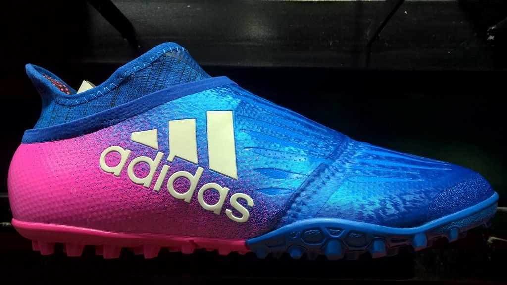 Adidas X Tango 16+ Purechaos TF- Blue/ White/ Shock Pink S82083