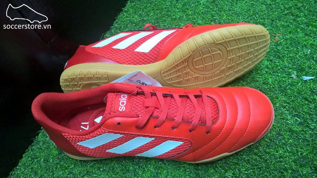 Giày futsal Adidas Ace 17.4 Sala IC- Red/ White/ Scarlet S82223