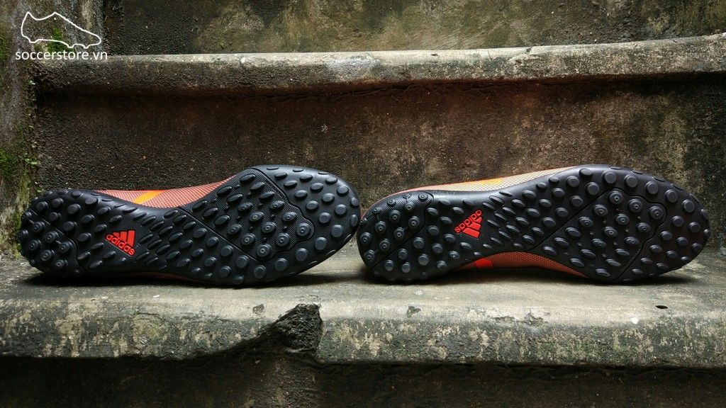 Adidas X 17.4 TF- Core Black/ Solar Red/ Solar Orange S82416