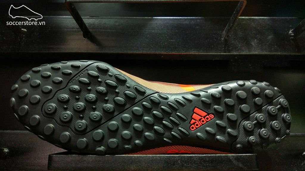 Adidas X 17.4 TF- Core Black/ Solar Red/ Solar Orange S82416