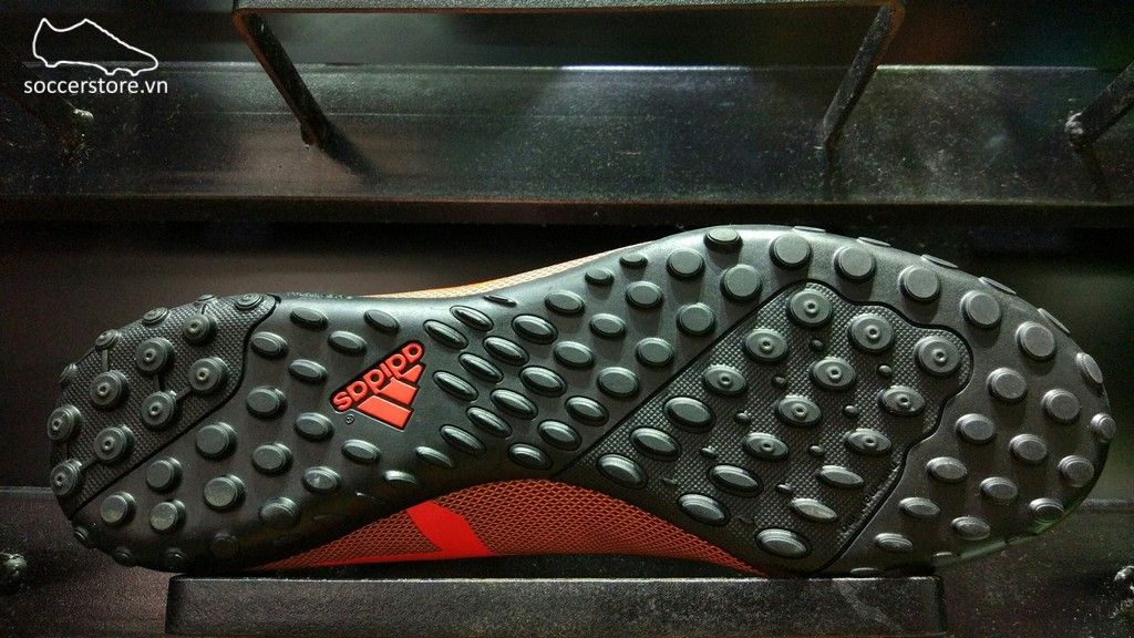 Adidas X 17.4 TF- Core Black/ Solar Red/ Solar Orange S82416