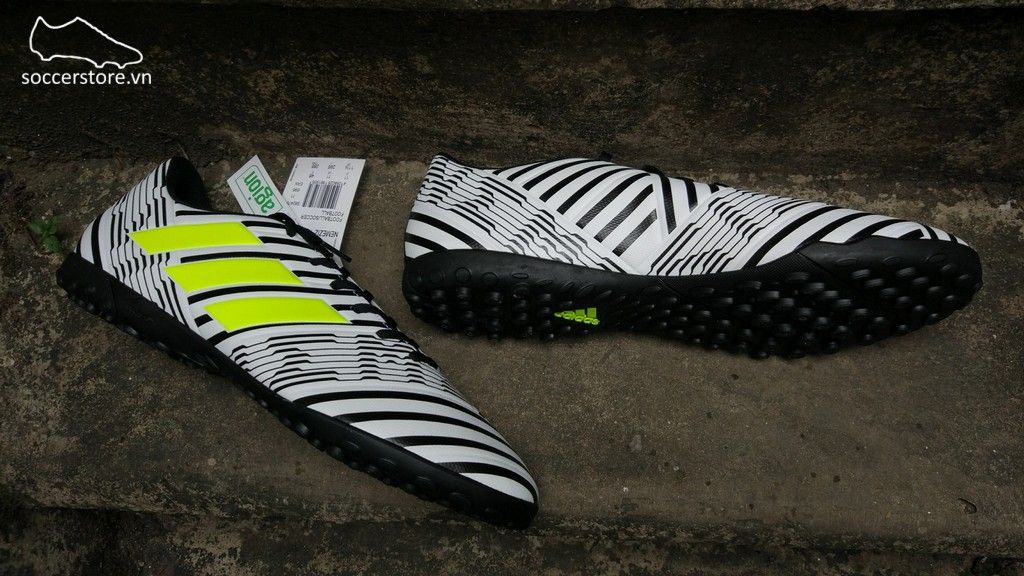 Adidas Nemeziz 17.4 TF- White/ Solar Yellow/ Core Black S82476