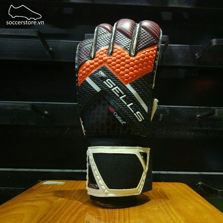 Sells Wrap Climate Competition- Black/ Orange/ Red GK Gloves SGP151610