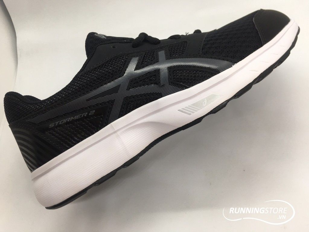 Asics Gel Stormer 2- Black/ White T843N-9097