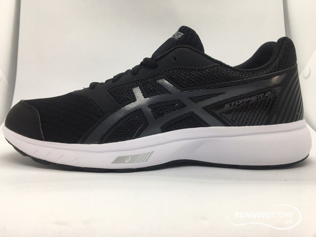 Asics Gel Stormer 2- Black/ White T843N-9097