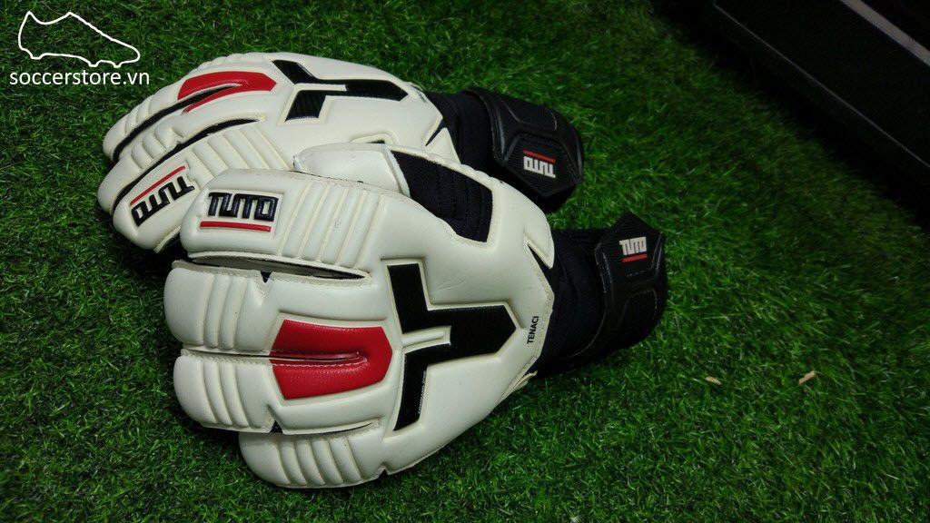 Tuto Tenaci NC- White/ Black/ Tuto Red GK Gloves