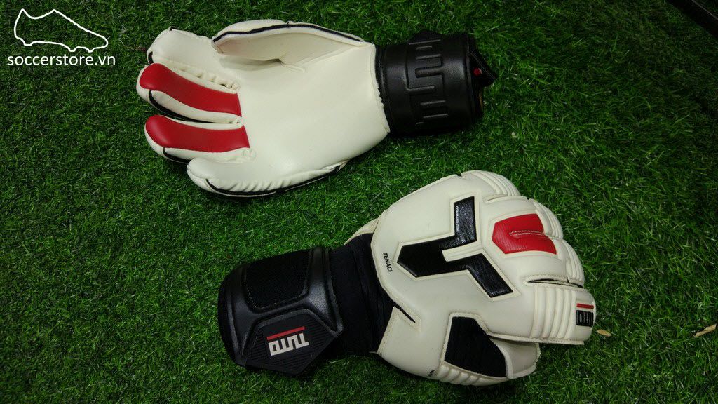 Tuto Tenaci NC- White/ Black/ Tuto Red GK Gloves