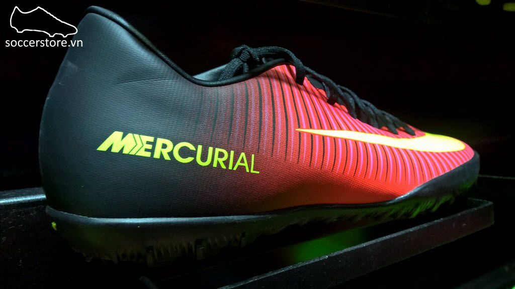 Nike Mercurial Victory VI TF- Total Crimson/ Volt/ Pink Plast 831968-870