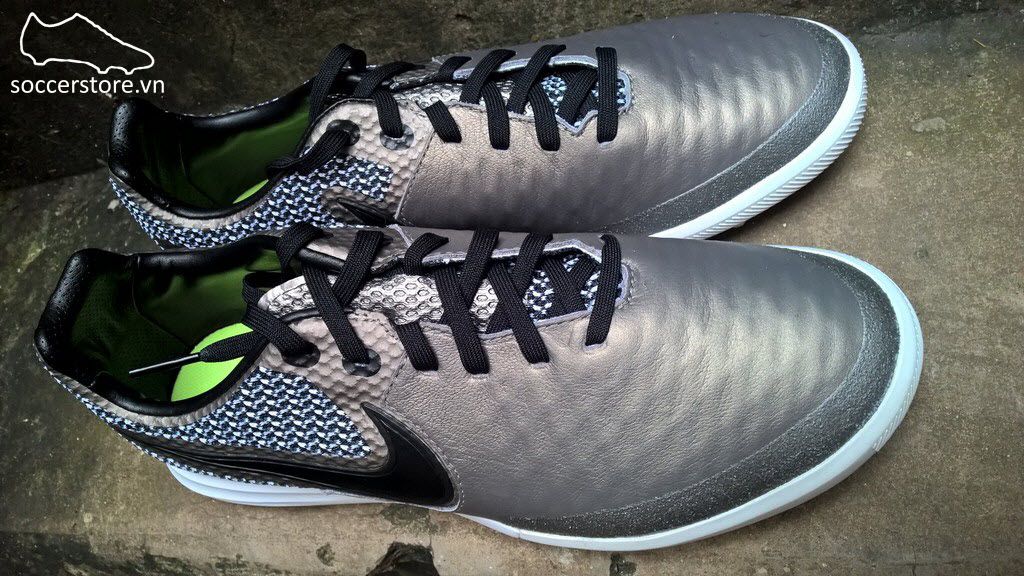 Nike MagistaX Finale TF- Metallic Pewter/ Black/ White 807567-001