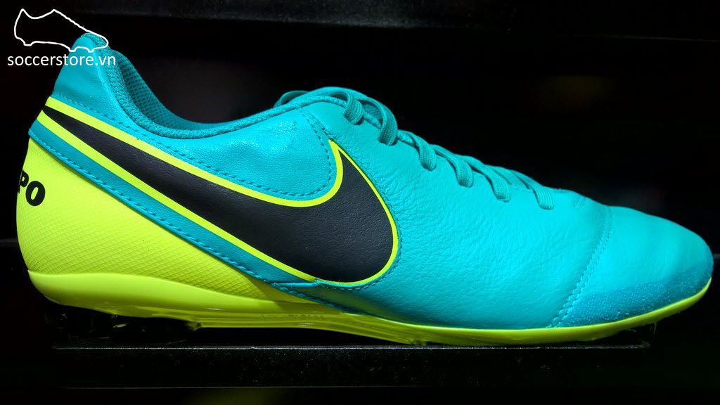 Nike Tiempo Genio II AG-R- Clear Jade/ Black/ Volt 819711-307