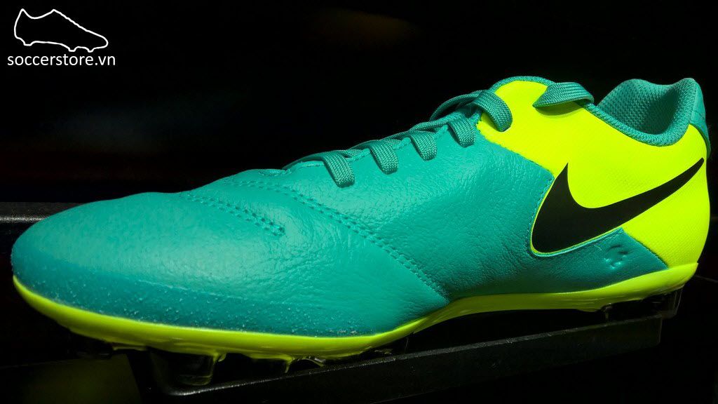 Nike Tiempo Genio II AG-R- Clear Jade/ Black/ Volt 819711-307