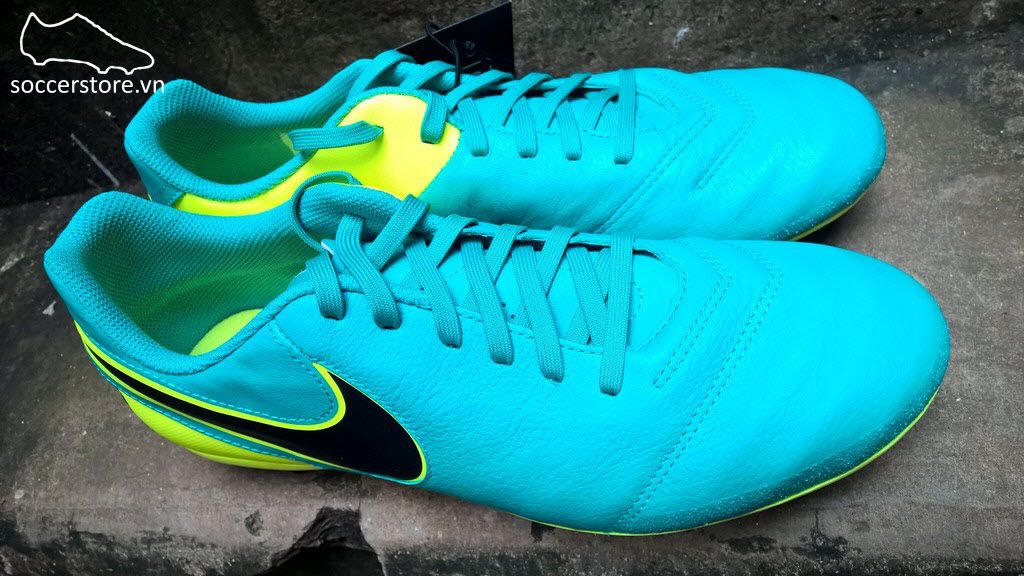 Nike Tiempo Genio II AG-R- Clear Jade/ Black/ Volt 819711-307