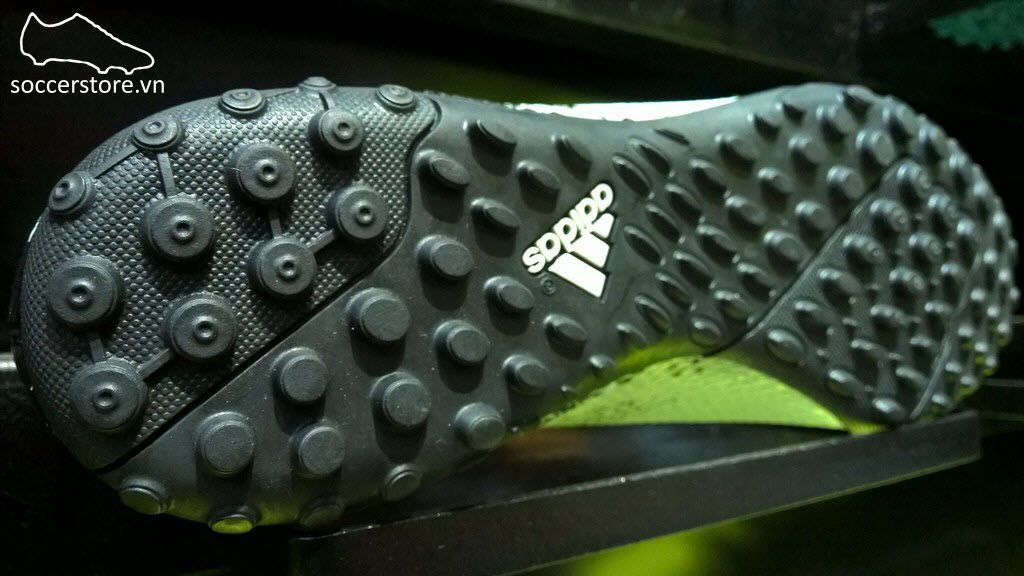 Adidas X 16.3 Cage TF- Vapour Green/ Core Black/ Metallic Gold BB4149