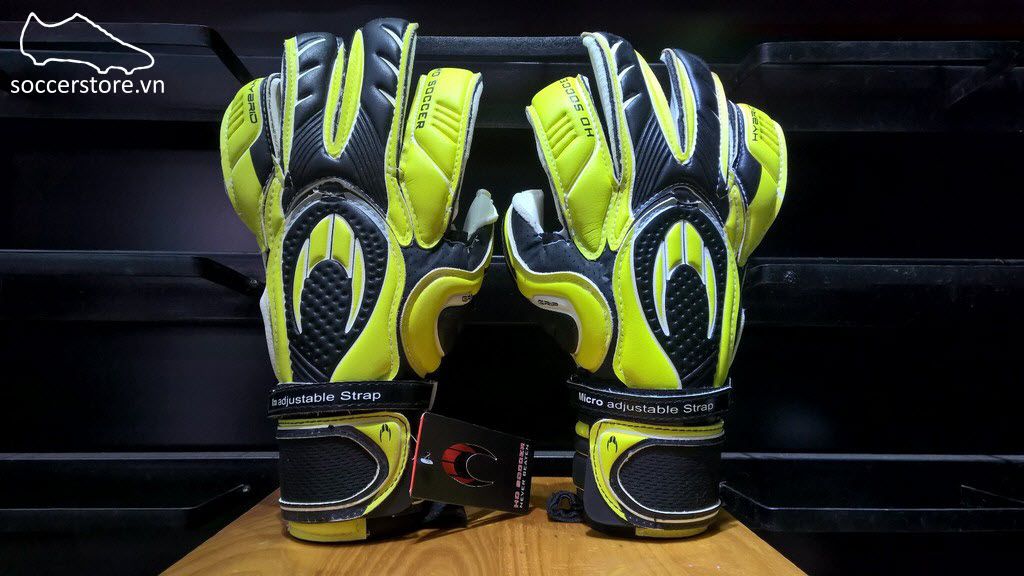 HO Ghotta SNR Roll- Black/ Lime GK Gloves
