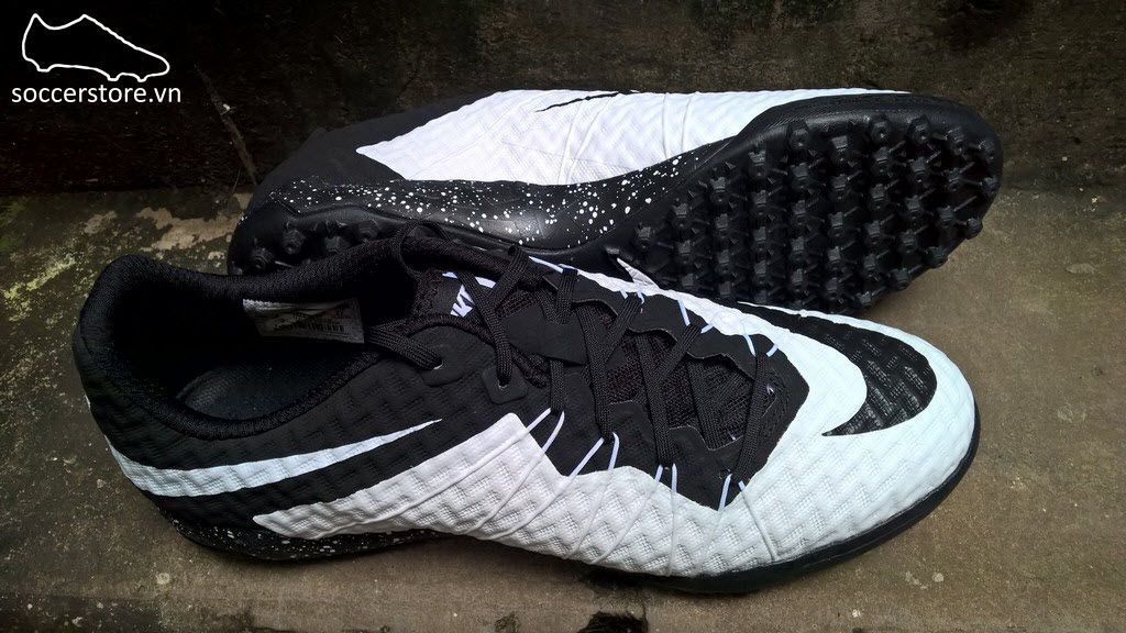 Nike HypervenomX Finale TF- White/ Black 749888-100