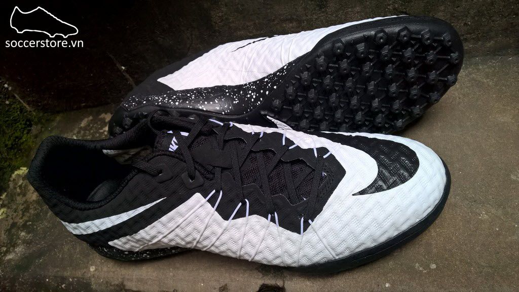 Nike HypervenomX Finale TF- White/ Black 749888-100