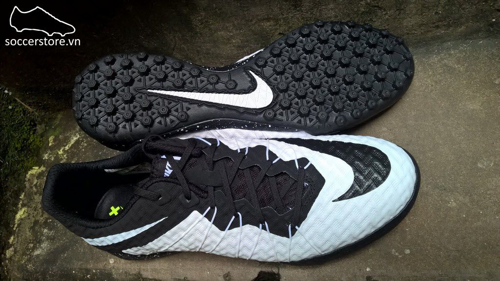 Nike HypervenomX Finale TF- White/ Black 749888-100