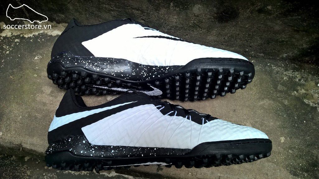 Nike HypervenomX Finale TF- White/ Black 749888-100