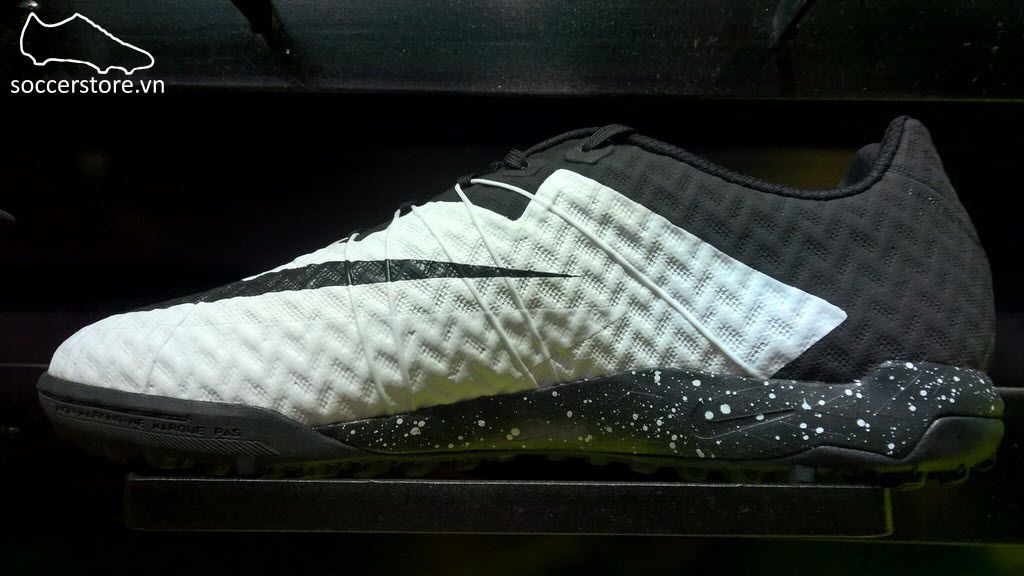 Nike HypervenomX Finale TF- White/ Black 749888-100