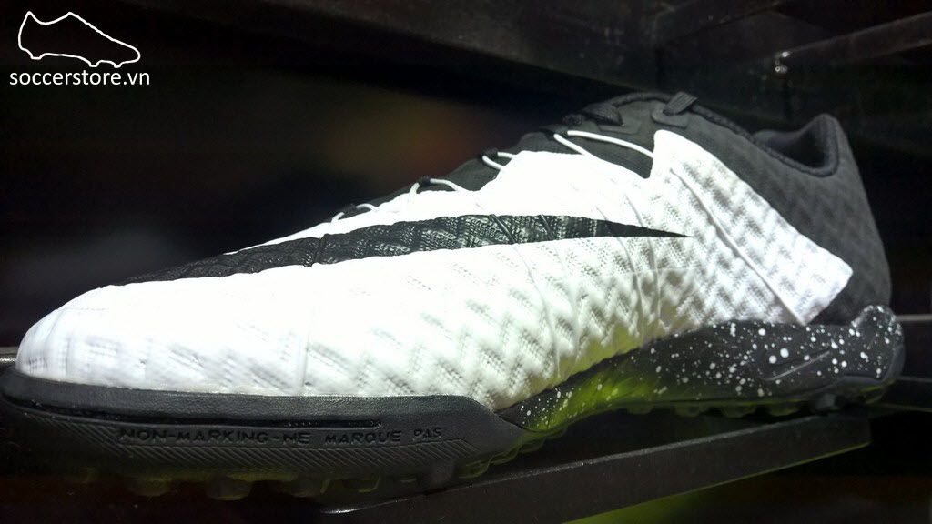 Nike HypervenomX Finale TF- White/ Black 749888-100