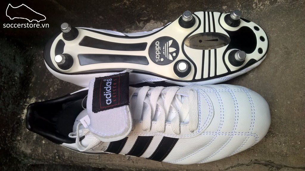 Adidas Kaiser 5 Cup SG- White/ Core Black B34256