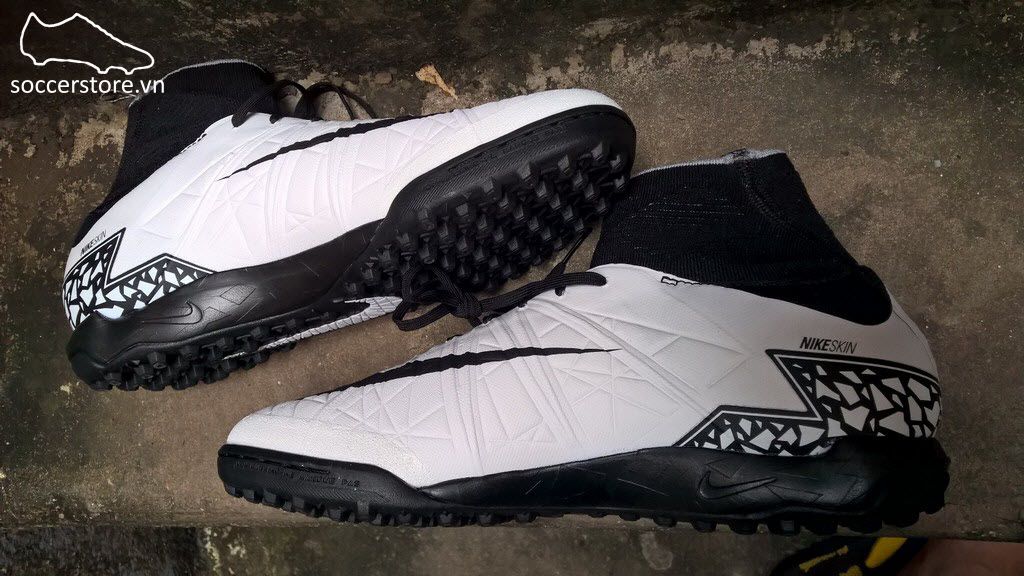 Nike HypervenomX Proximo TF- White/ Black 747484-100