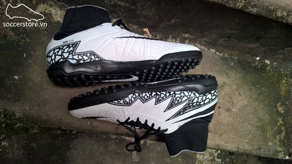 Nike HypervenomX Proximo TF- White/ Black 747484-100