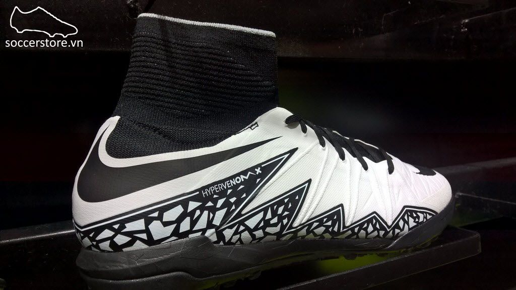 Nike HypervenomX Proximo TF- White/ Black 747484-100