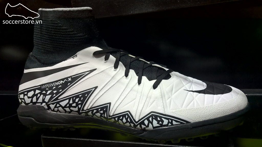 Nike HypervenomX Proximo TF- White/ Black 747484-100