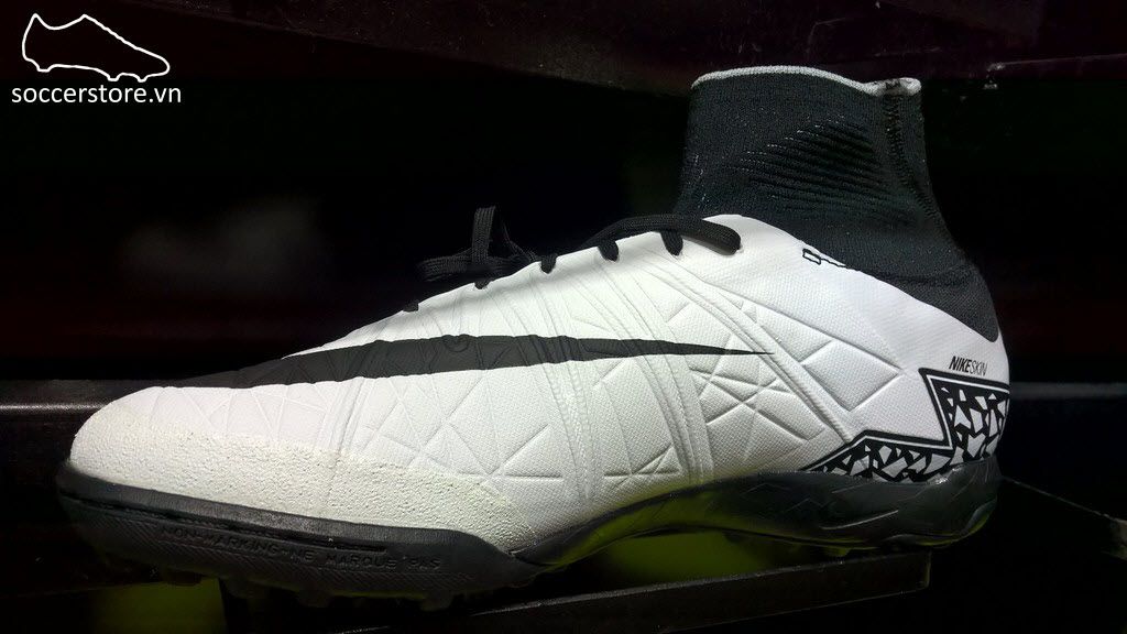 Nike HypervenomX Proximo TF- White/ Black 747484-100