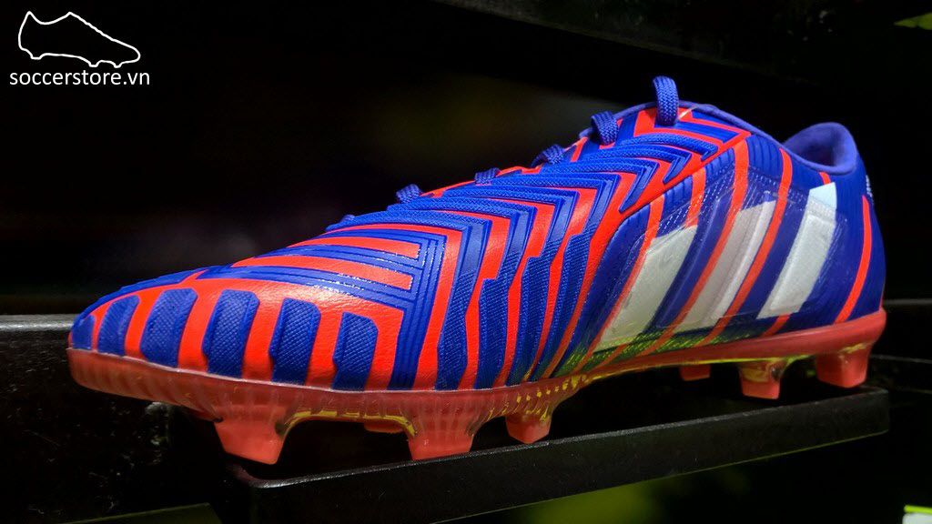 Adidas Predator Instinct FG Kids- Solar Red/ White/ Night Flash B35454