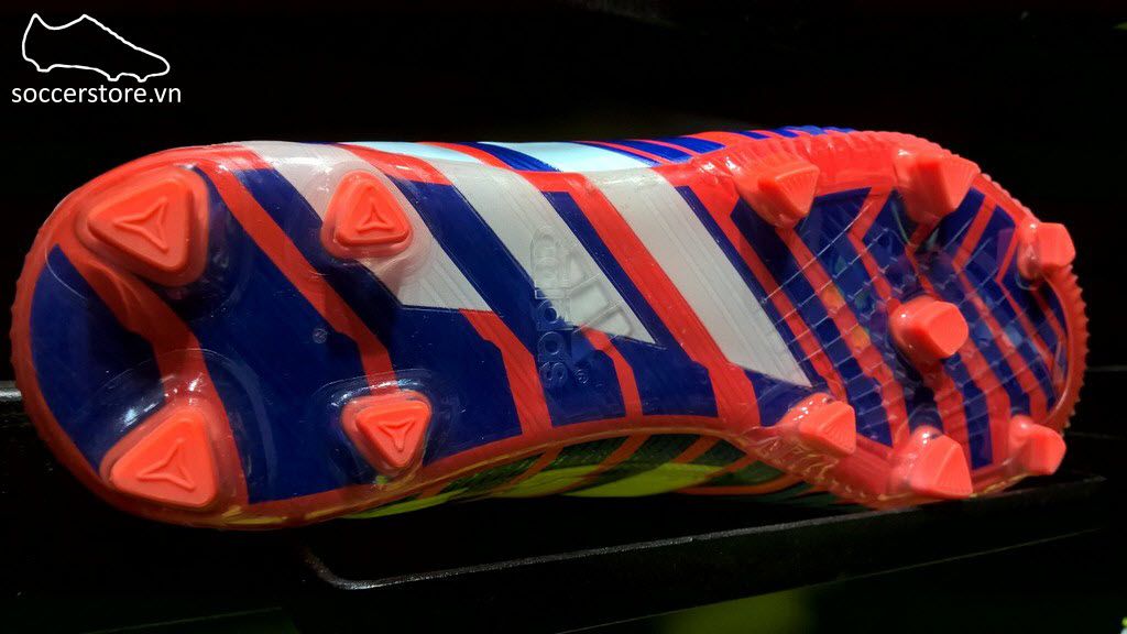 Adidas Predator Instinct FG Kids- Solar Red/ White/ Night Flash B35454