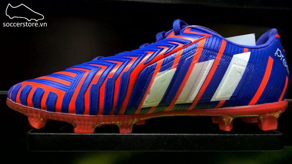 Adidas Predator Instinct FG Kids- Solar Red/ White/ Night Flash B35454