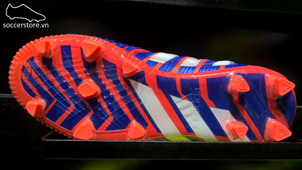 Adidas Predator Instinct FG Kids- Solar Red/ White/ Night Flash B35454