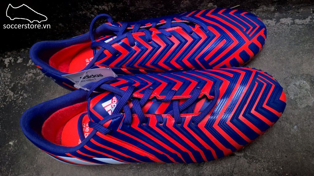 Adidas Predator Instinct FG Kids- Solar Red/ White/ Night Flash B35454