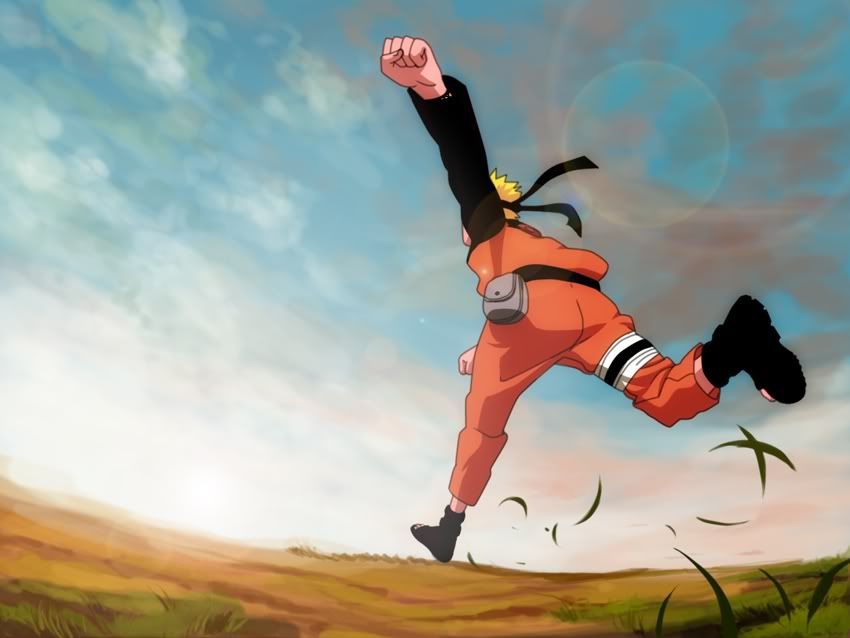 Naruto Shippuden Rin. Naruto Run It - QwickStep