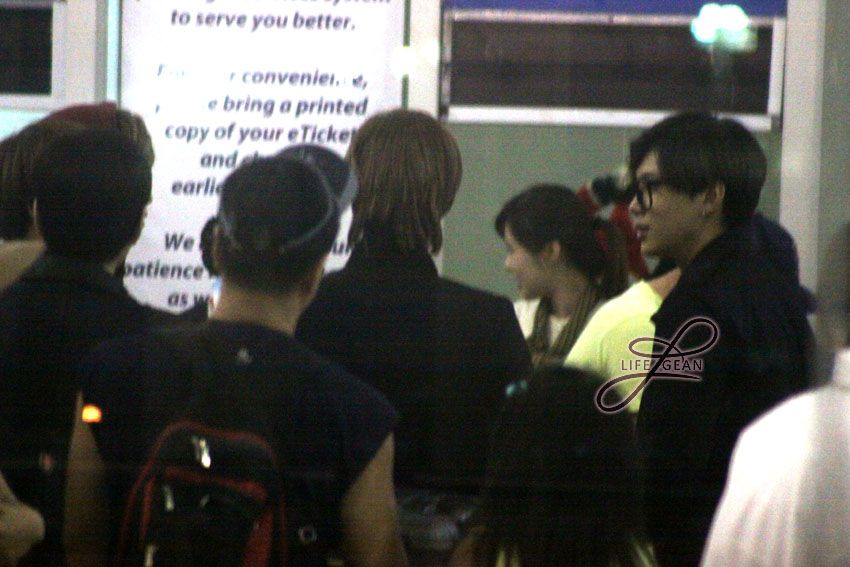 F.CUZ - at NAIA Terminal 1, departing from Philippines
