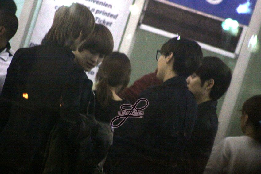 F.CUZ - at NAIA Terminal 1, departing from Philippines