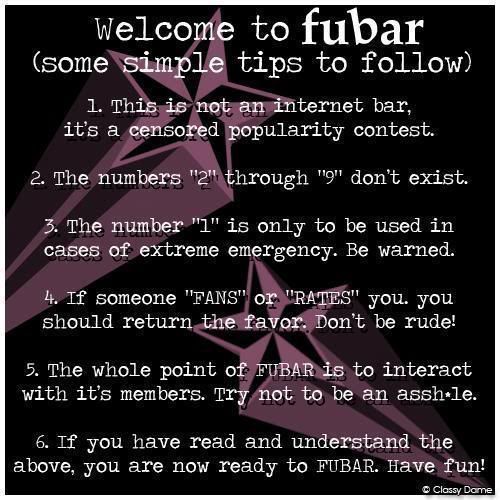 Welcome to Fubar