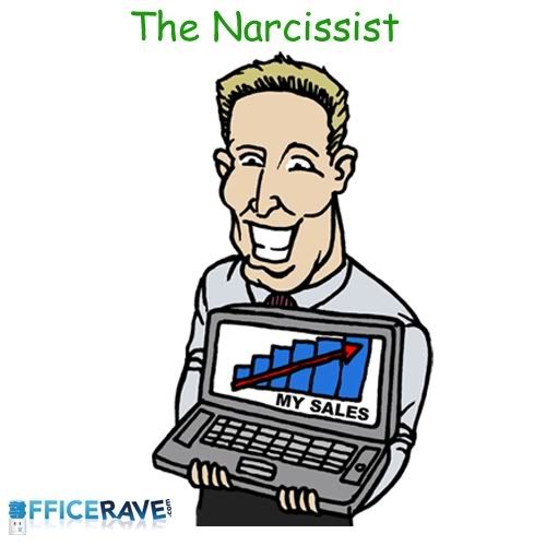 Office Humor: Office Stereotypes- The Narcissist (c) Office-Rave how to work at the post office