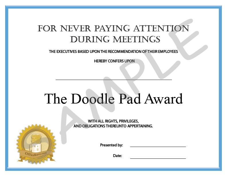 Funny Award Certificates. 78%. Funny