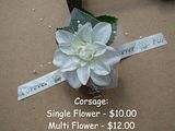 Single Flower Corsage