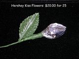 Hershey Kiss Flowers