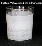 Custom Votive Candles