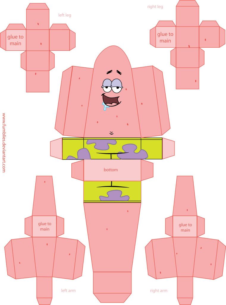 practice temporary Paper Toy templates