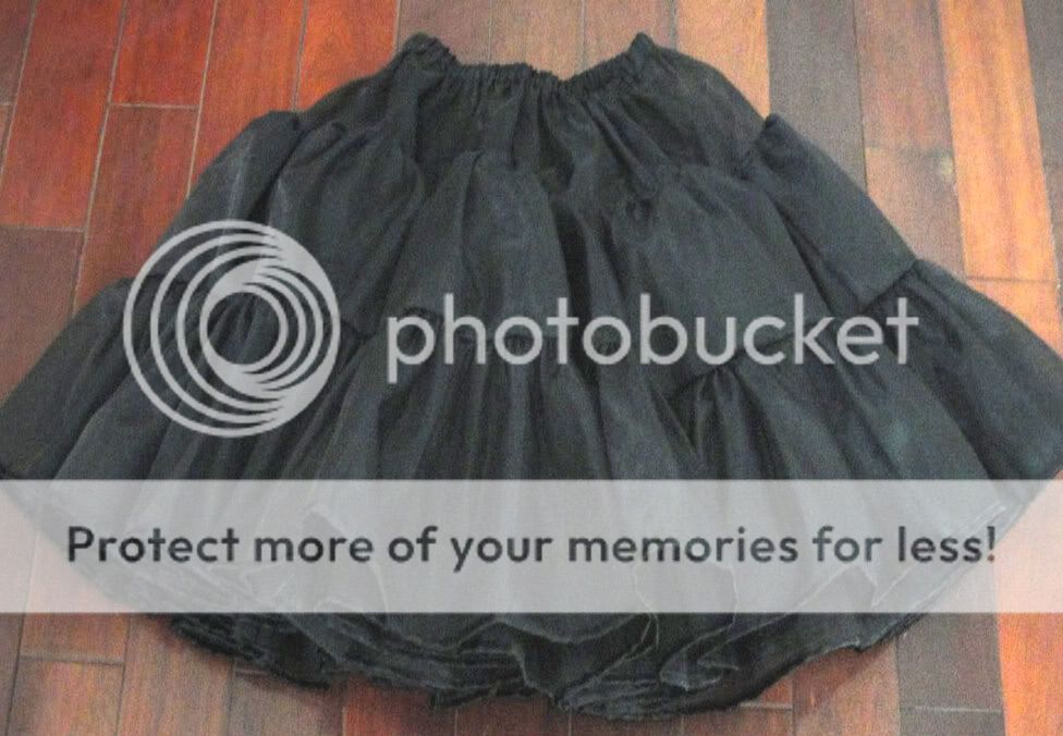 50S ROCKABILLY DANCING PETTICOAT SKIRT 12 COLORS  